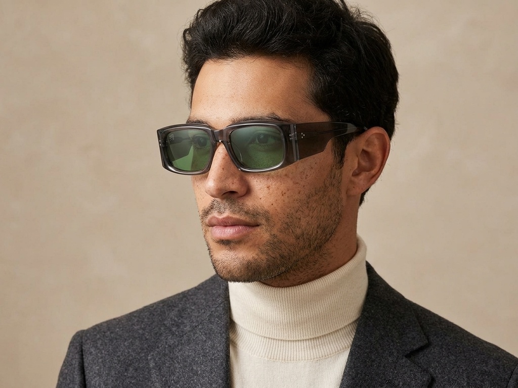 BS2607-0495_Brown_Rectangular_Acetate_sunglasses_corner-tryon_male