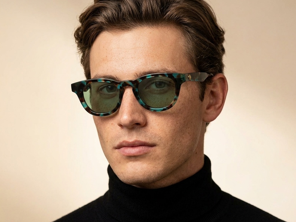 BS2607-0498_Tortoiseshell_Oval_Acetate_sunglasses_corner-tryon_male
