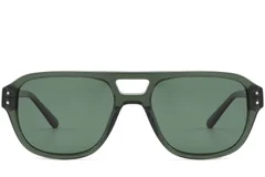 BS2607-0501_Green_Aviator_Acetate_sunglasses_front