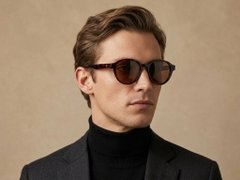 BS2607-0516_Tortoiseshell_Round_Acetate_sunglasses_corner-tryon_male