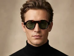 BS2607-0522_Tortoiseshell_Round_Acetate_sunglasses-tryon_male