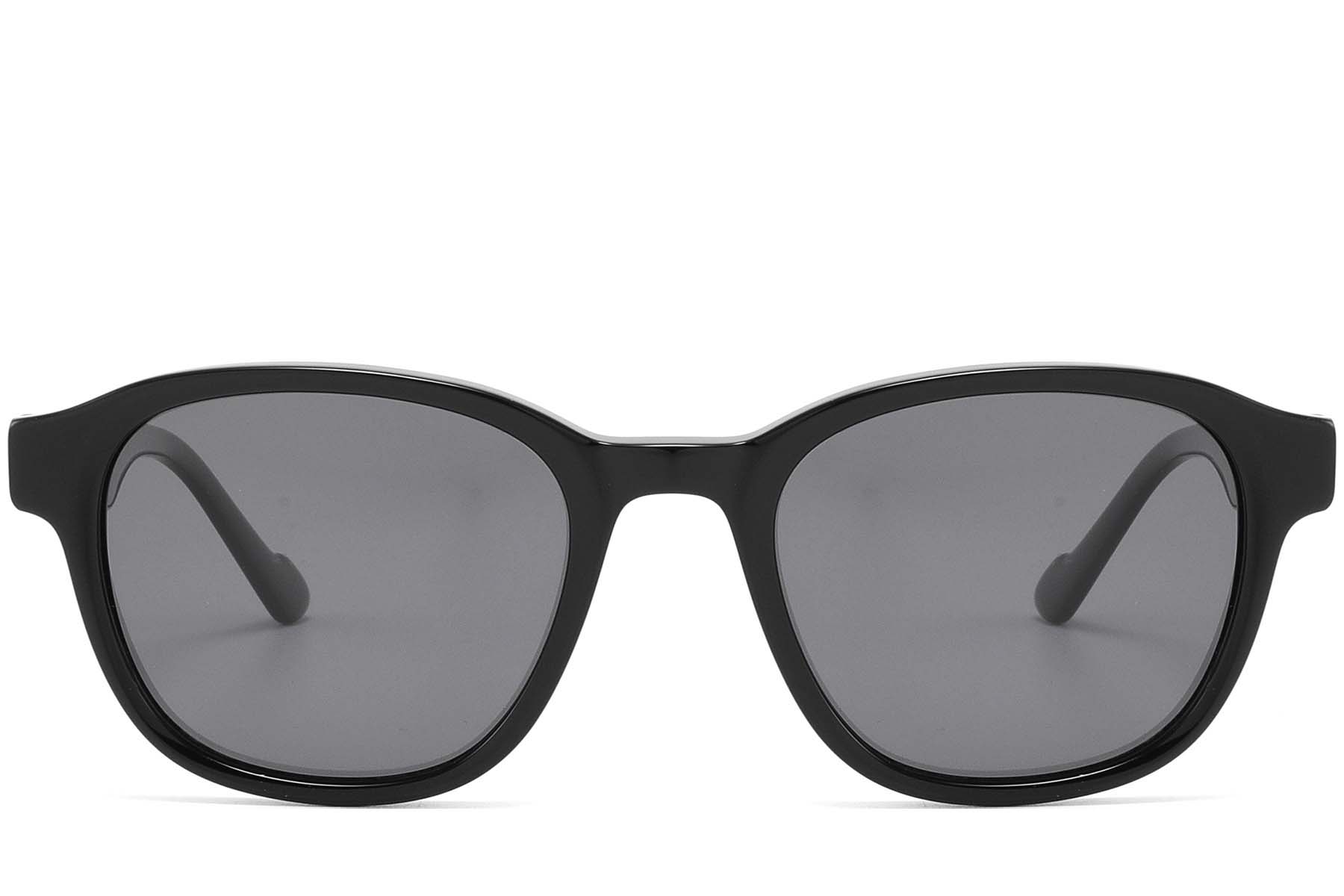 BS2607-0527_Black_Oval_Acetate_sunglasses_front