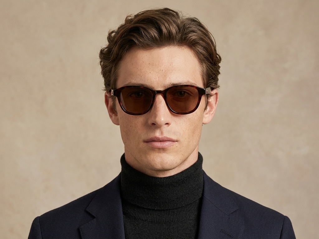 BS2607-0528_Tortoiseshell_Oval_Acetate_sunglasses_corner-tryon_male