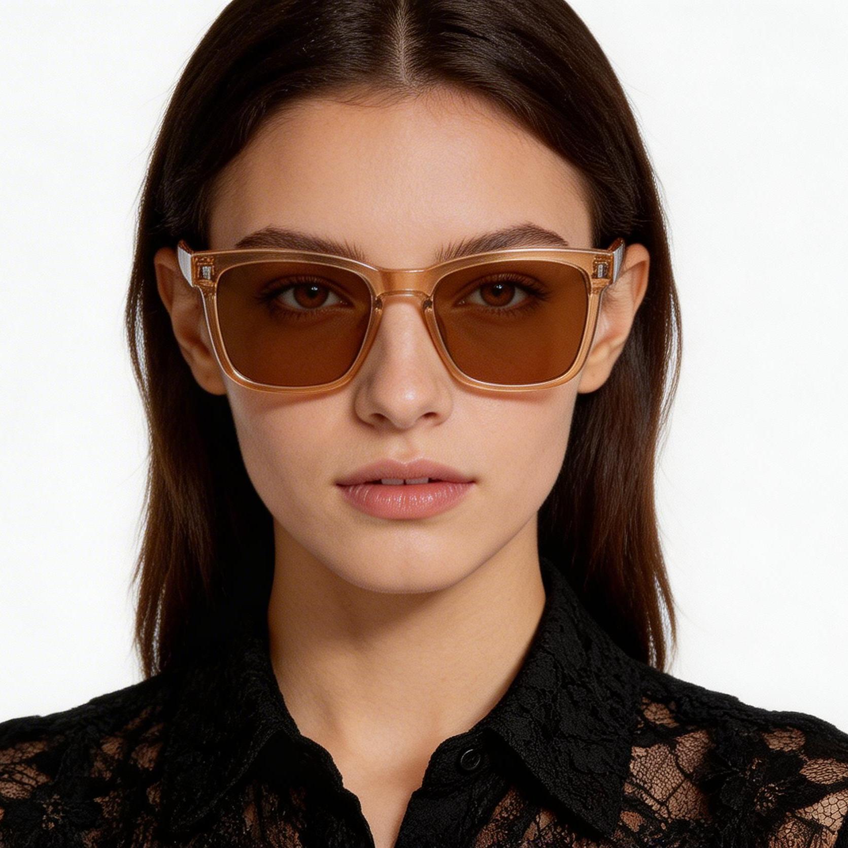 bs2607-0537_brown_rectangular_acetate_sunglasses_model