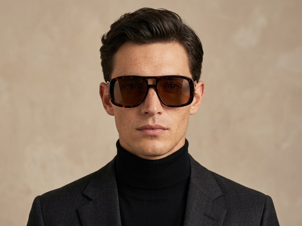 BS2607-0542_Tortoiseshell_Aviator_Acetate_sunglasses-tryon_male