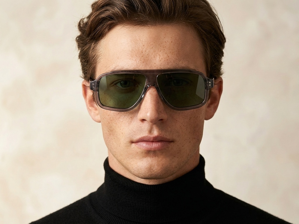 BS2607-0546_Grey_Aviator_Acetate_sunglasses_corner-tryon_male