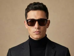 BS2607-0548_Tortoiseshell_Rectangular_Acetate_sunglasses_corner-tryon_male
