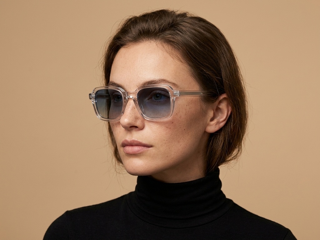 BS2607-0570_Transparent_Rectangular_Acetate_sunglasses_corner-tryon_female