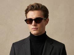 BS2607-0572_Tortoiseshell_Geometric_Acetate_sunglasses_corner-tryon_male