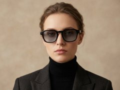 BS2607-0574_Black_Rectangular_Acetate_sunglasses-tryon_female