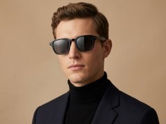 BS2607-0574_Black_Rectangular_Acetate_sunglasses-tryon_male