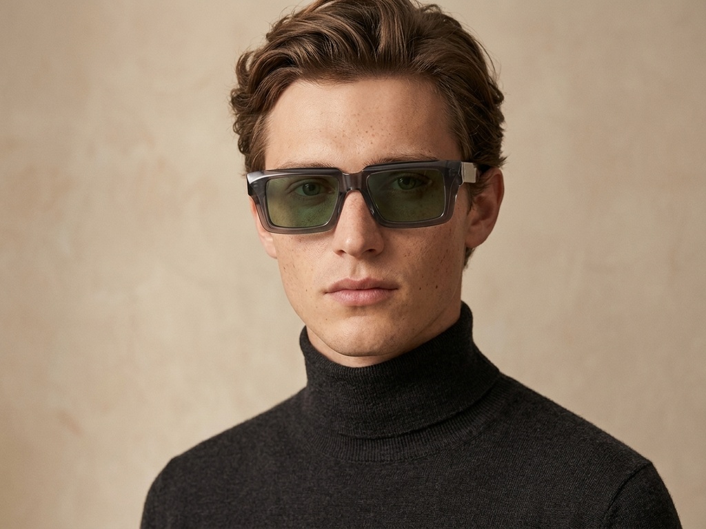 BS2607-0579_Grey_Rectangular_Acetate_sunglasses-tryon_male