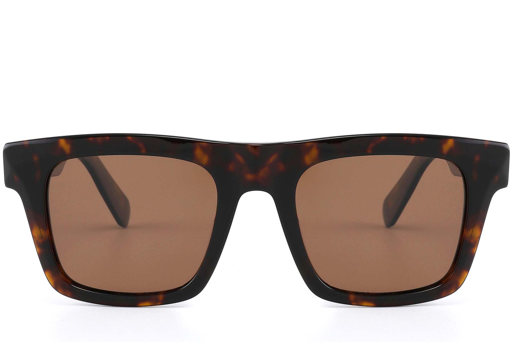 BS2607-0581_Tortoiseshell_Rectangular_Acetate_sunglasses_front