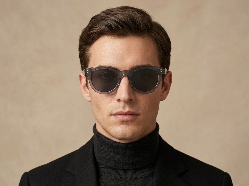 BS2607-0584_Grey_Round_Acetate_sunglasses-tryon_male
