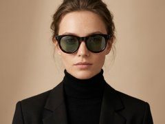 BS2607-0585_Tortoiseshell_Round_Acetate_sunglasses-tryon_female