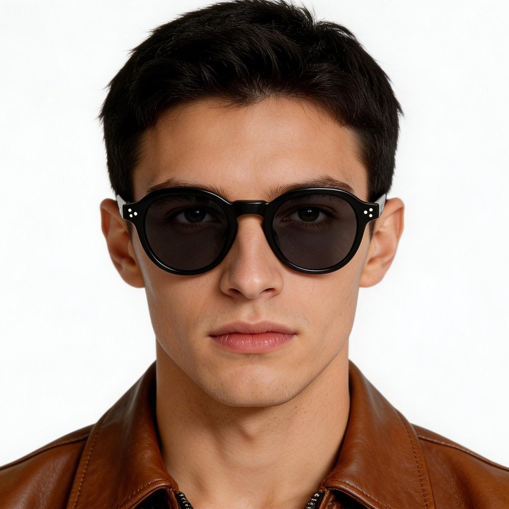 bs2607-0591_black_oval_acetate_sunglasses_model