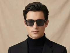 BS2607-0598_Black_Rectangular_Acetate_sunglasses-tryon_male
