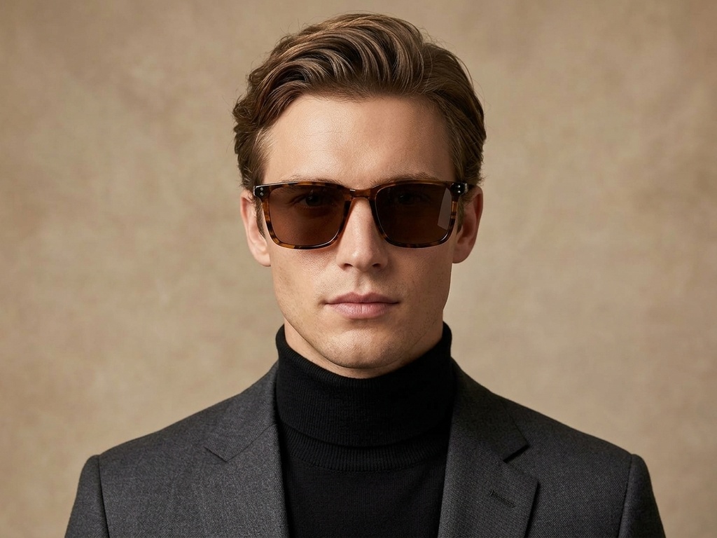 BS2607-0599_Tortoiseshell_Rectangular_Acetate_sunglasses-tryon_male