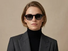 BS2607-0607_Black_Rectangular_Acetate_sunglasses-tryon_female