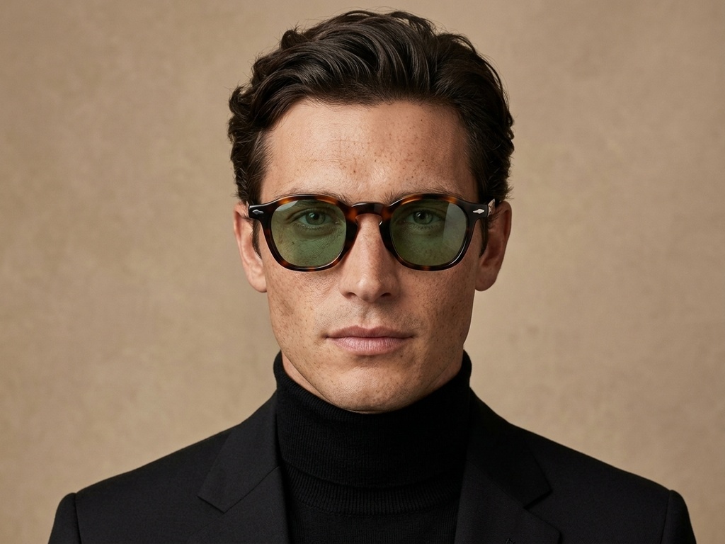 BS2607-0608_Tortoiseshell_Rectangular_Acetate_sunglasses-tryon_male