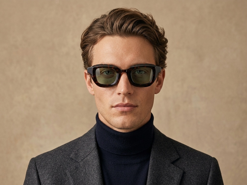 BS2607-0611_Black_Rectangular_Acetate_sunglasses-tryon_male