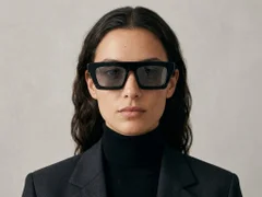 BS2607-0616_Black_Rectangular_Acetate_sunglasses-tryon_female