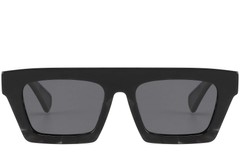BS2607-0616_Black_Rectangular_Acetate_sunglasses_front