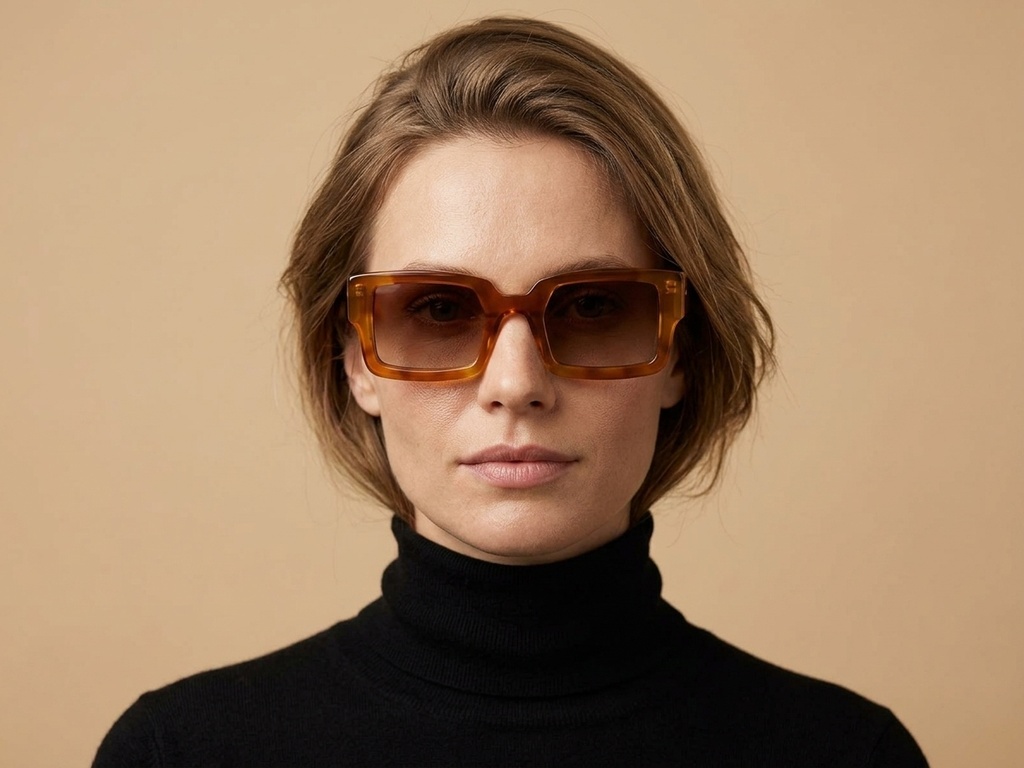 BS2607-0618_Tortoiseshell_Rectangular_Acetate_sunglasses-tryon_female