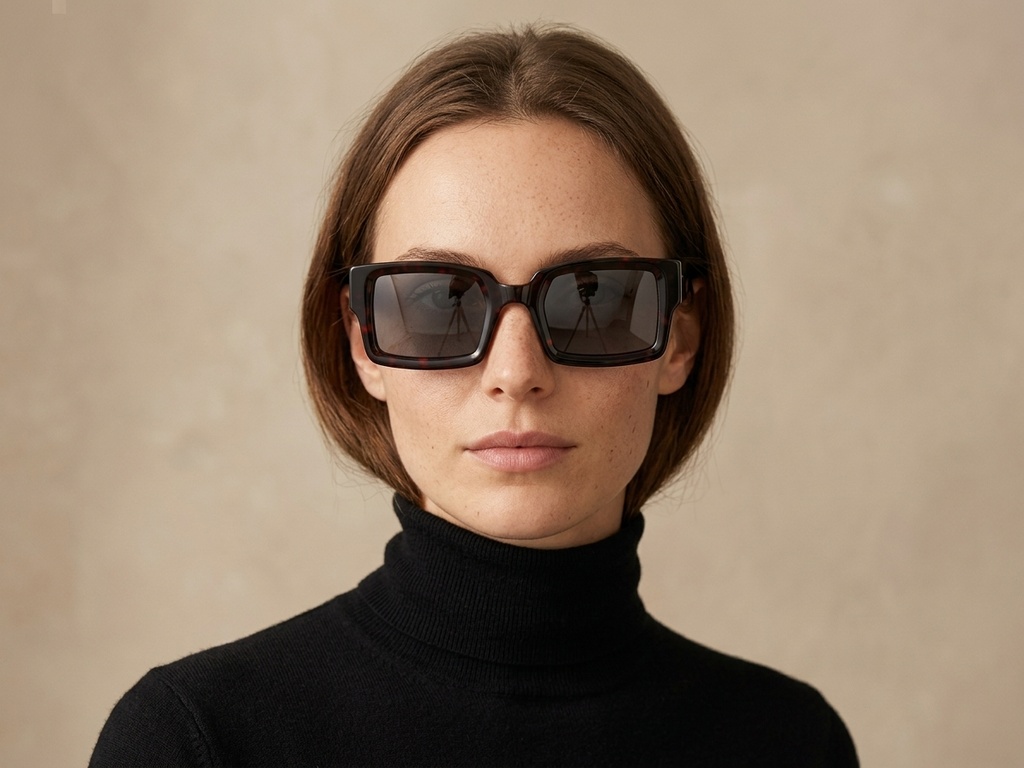 BS2607-0620_Tortoiseshell_Rectangular_Acetate_sunglasses-tryon_female