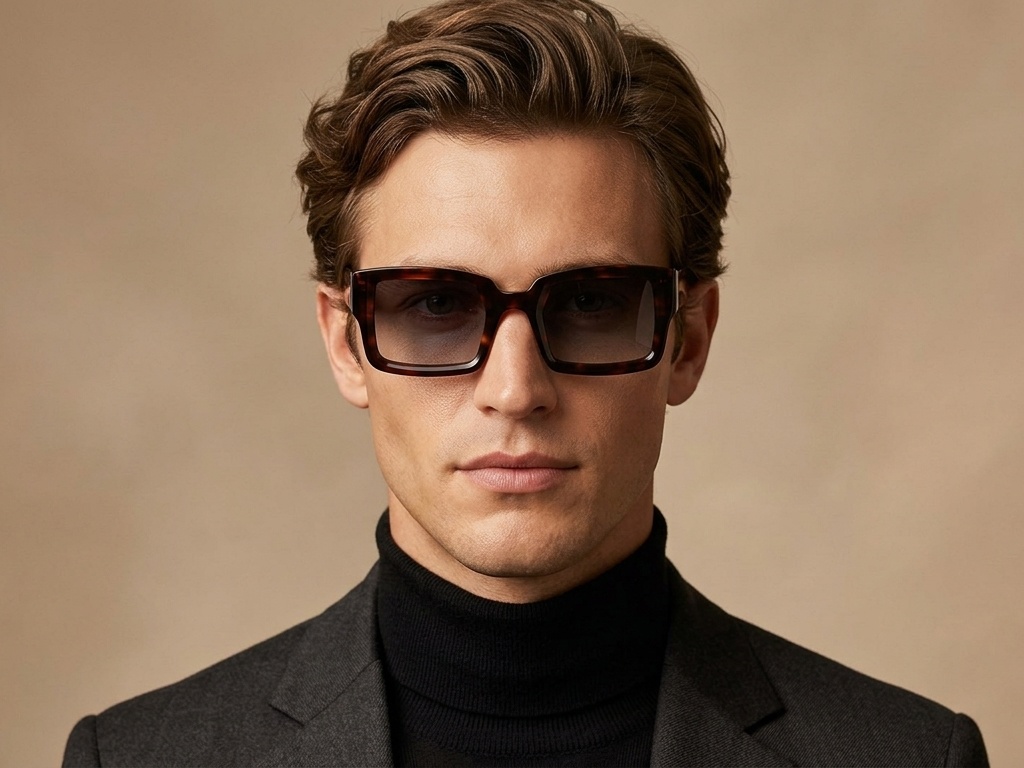 BS2607-0621_Tortoiseshell_Rectangular_Acetate_sunglasses-tryon_male