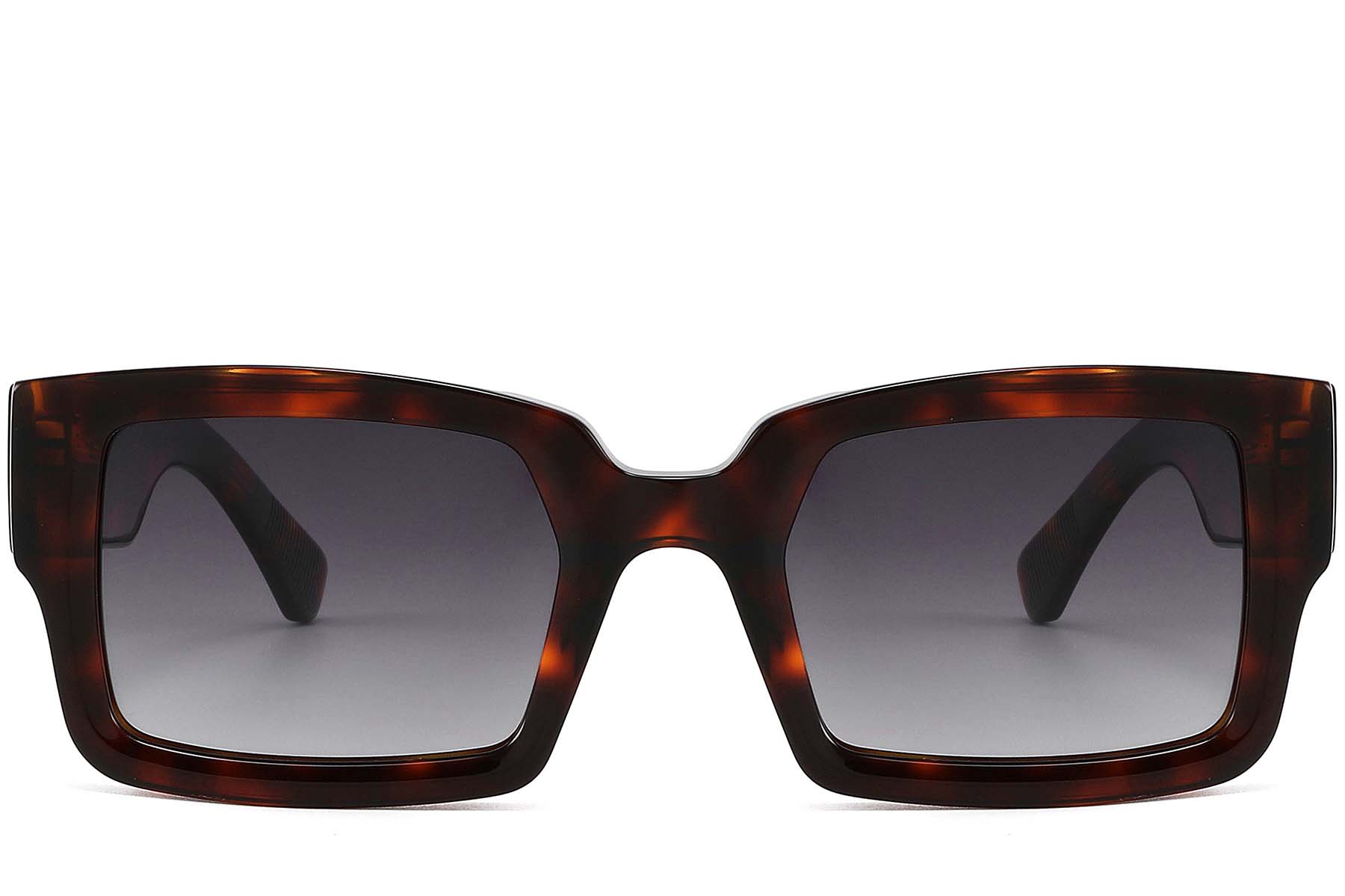 BS2607-0621_Tortoiseshell_Rectangular_Acetate_sunglasses_front