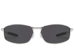 BS2607-0625_Silver_Oval_Metal_Polarized Sunglasses_front