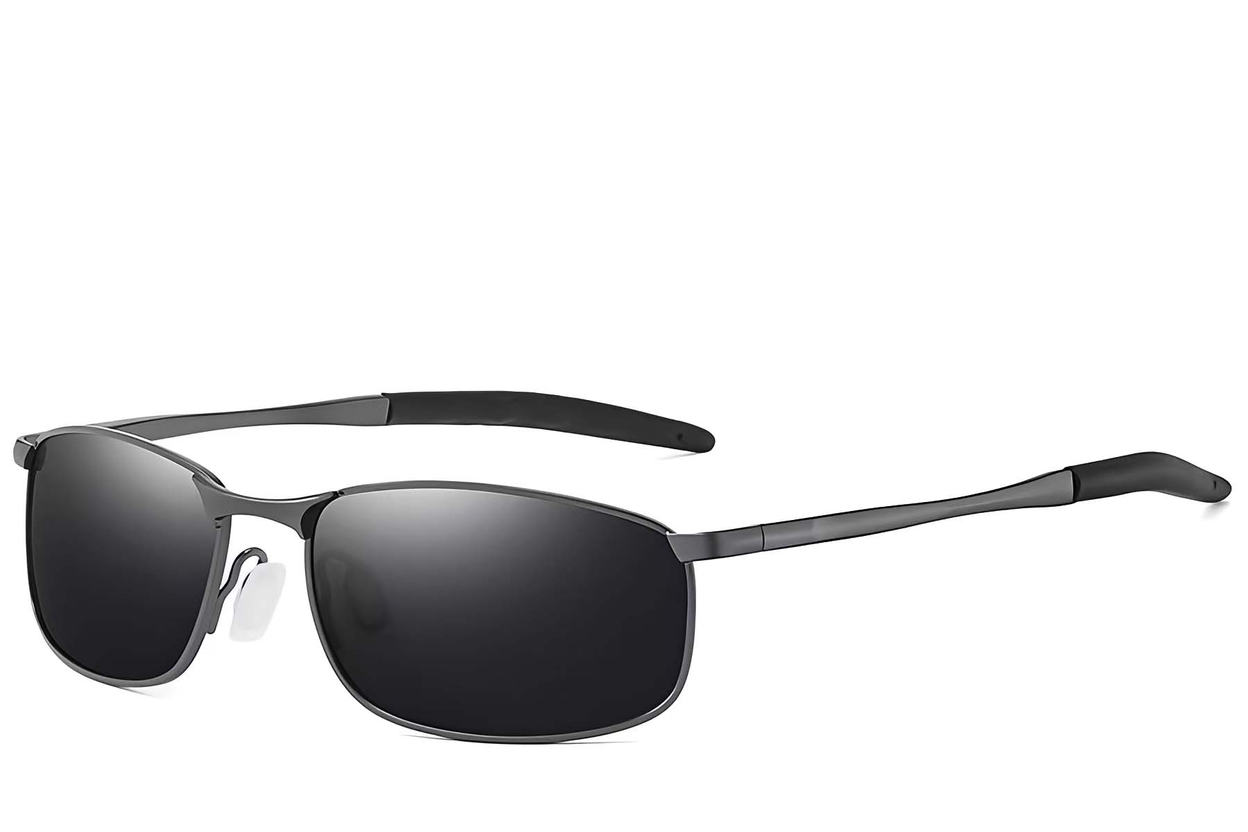 BS2607-0626_Grey_Oval_Metal_Polarized Sunglasses_corner