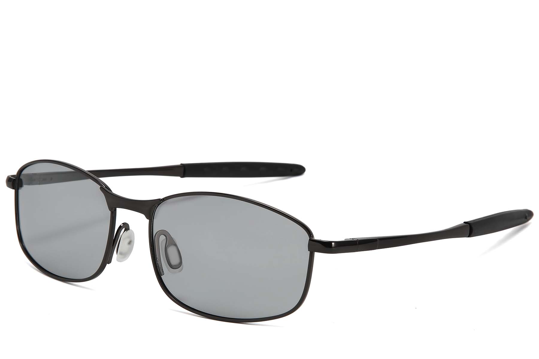 BS2607-0629_Black_Oval_Metal_Polarized Photochromic Glasses_corner