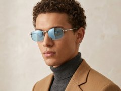 BS2607-0630_Silver_Oval_Metal_Polarized Sunglasses-tryon_male