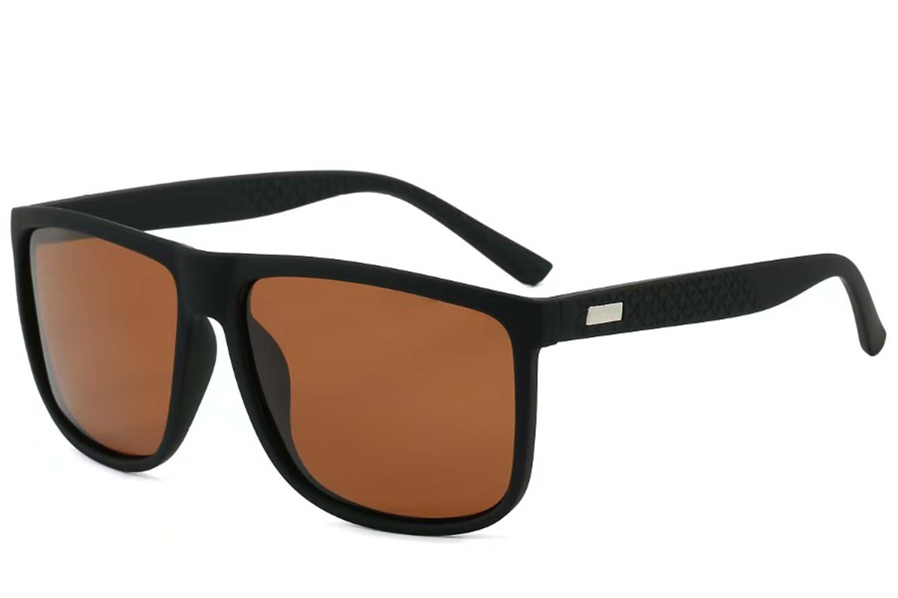BS2607-0633_Black_Rectangular_Plastic_Polarized Sunglasses_corner