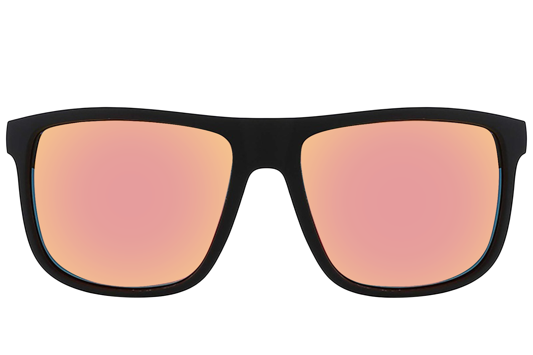 BS2607-0636_Black_Rectangular_Plastic_Polarized Photochromic Glasses-tryon