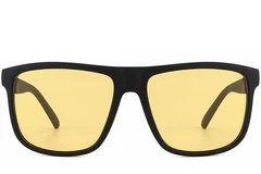 BS2607-0639_Black_Rectangular_Plastic_Polarized Photochromic Glasses_front