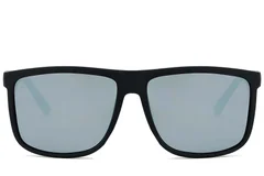 BS2607-0640_Black_Rectangular_Plastic_Polarized Photochromic Glasses_front