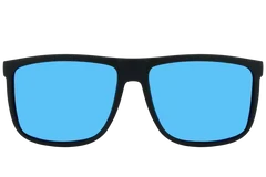BS2607-0641_Black_Rectangular_Plastic_Polarized Photochromic Glasses-tryon