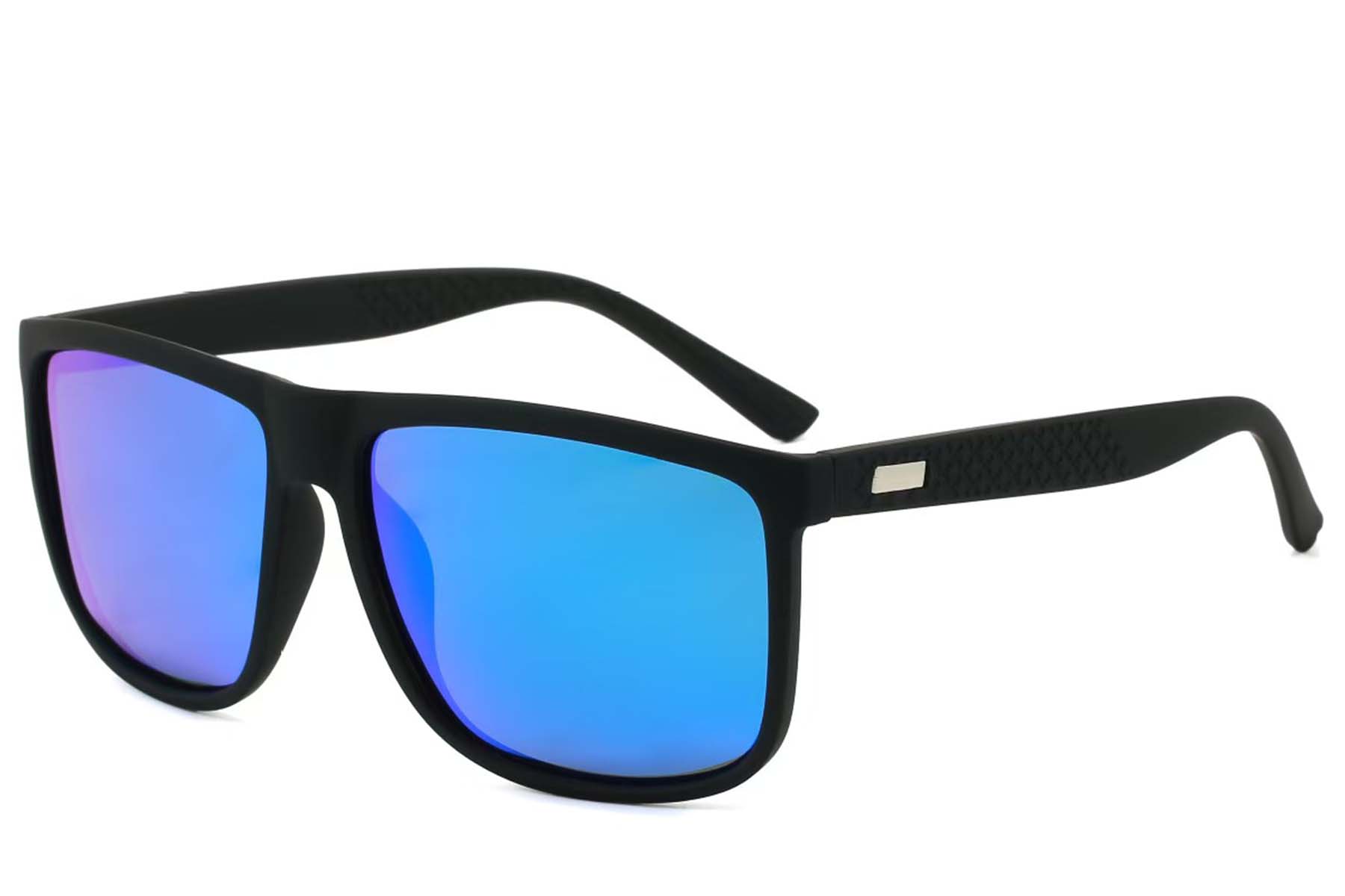 BS2607-0641_Black_Rectangular_Plastic_Polarized Photochromic Glasses_corner