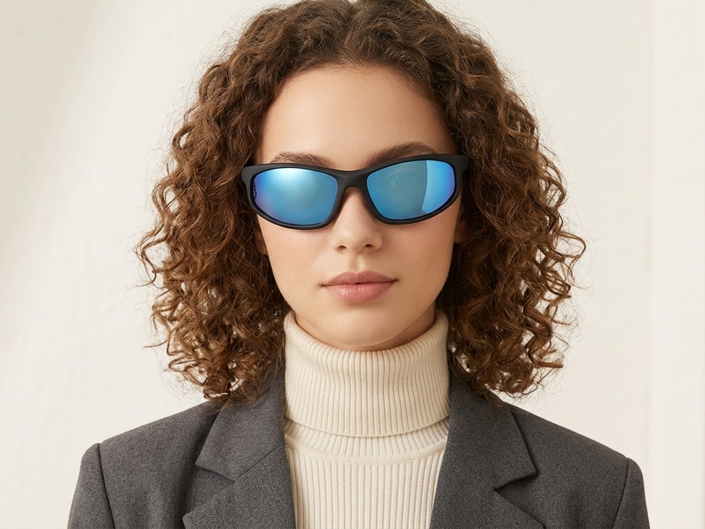 BS2607-0646_Black_Butterfly_Plastic_Polarized Photochromic Glasses-tryon_female