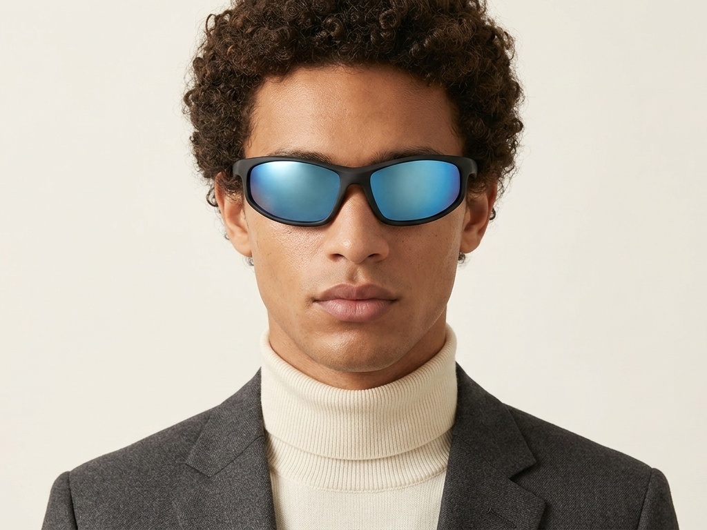 BS2607-0646_Black_Butterfly_Plastic_Polarized Photochromic Glasses-tryon_male