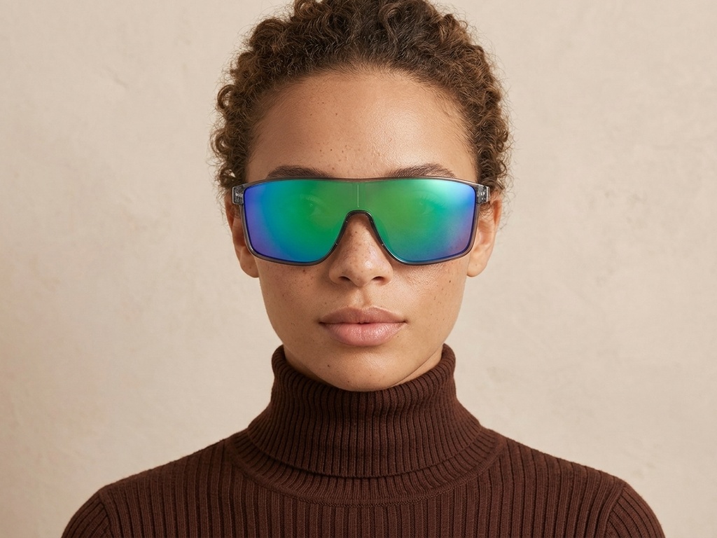 BS2607-0648_Grey_Aviator_Plastic_Polarized Photochromic Glasses-tryon_female