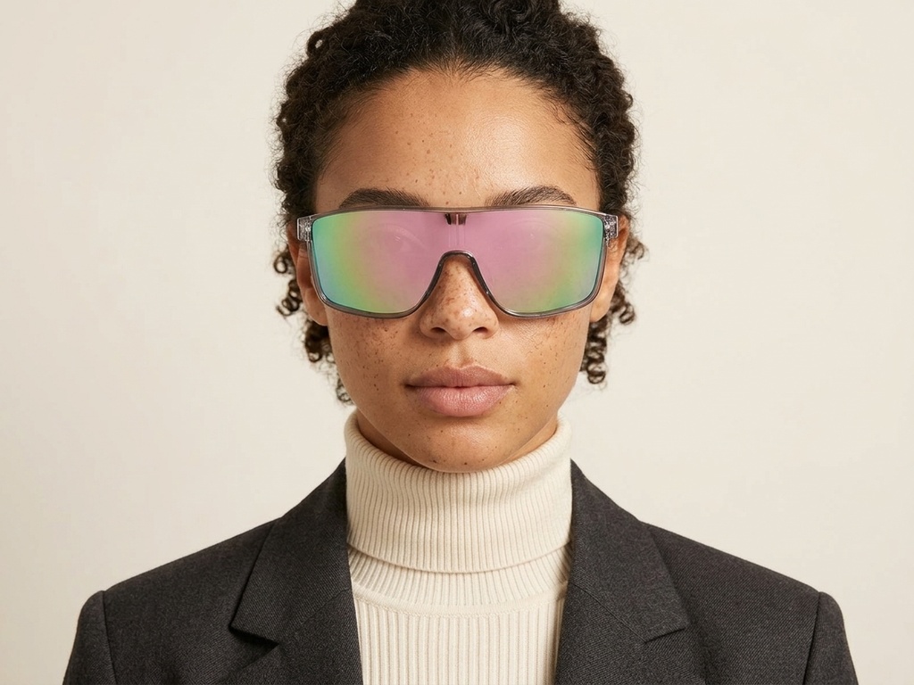 BS2607-0649_Grey_Aviator_Plastic_Polarized Photochromic Glasses-tryon_female
