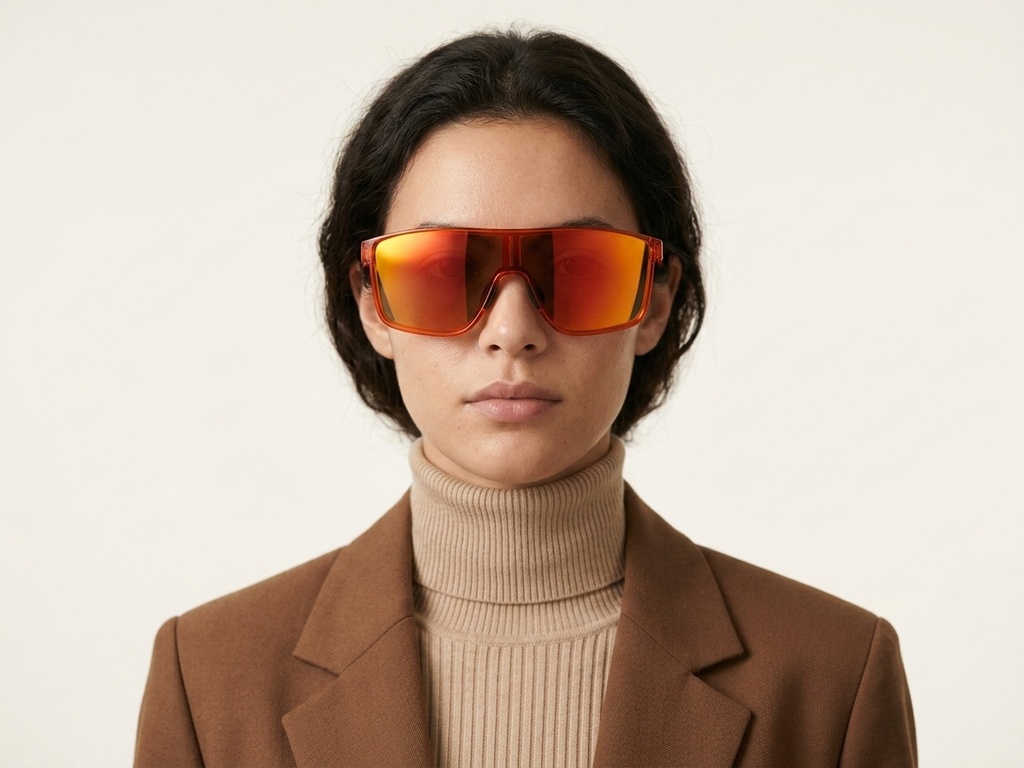 BS2607-0652_Red_Aviator_Plastic_Polarized Photochromic Glasses-tryon_female