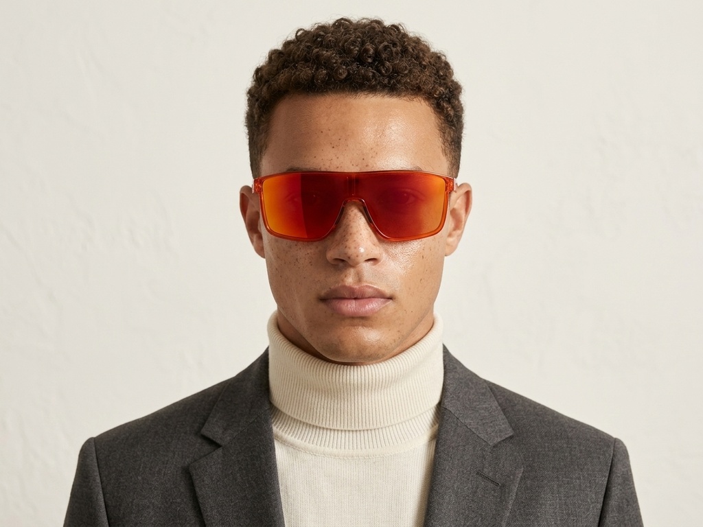 BS2607-0652_Red_Aviator_Plastic_Polarized Photochromic Glasses-tryon_male