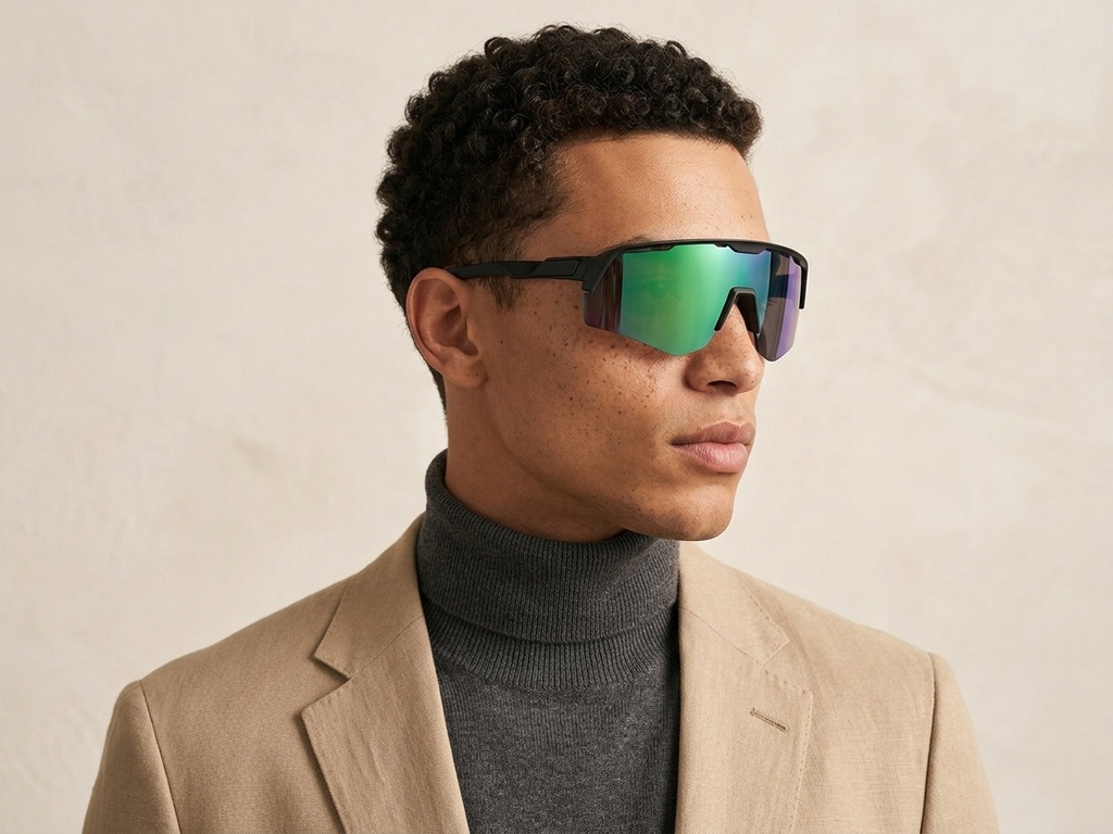 BS2607-0657_Black_Aviator_Plastic_Sunglasses-tryon_male
