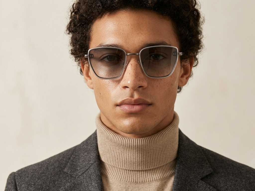 BS2607-0663_Grey_Rectangular_Metal_Sunglasses-tryon_male
