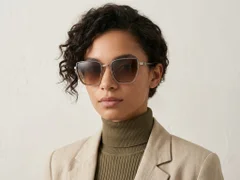 BS2607-0665_Silver_Rectangular_Metal_Sunglasses-tryon_female